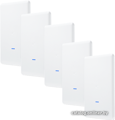 Точка доступа Ubiquiti UniFi AP AC Mesh Pro (UAP-AC-M-PRO-5, 2UTP  10/100/1000Mbps, 802.11ac/a/b/g/n, 1300Mbps,8dBi) 5шт/уп RTL