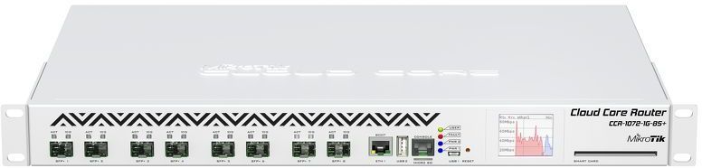 Маршрутизатор MikroTik CCR1072-1G-8S+ Проводной маршрутизатор