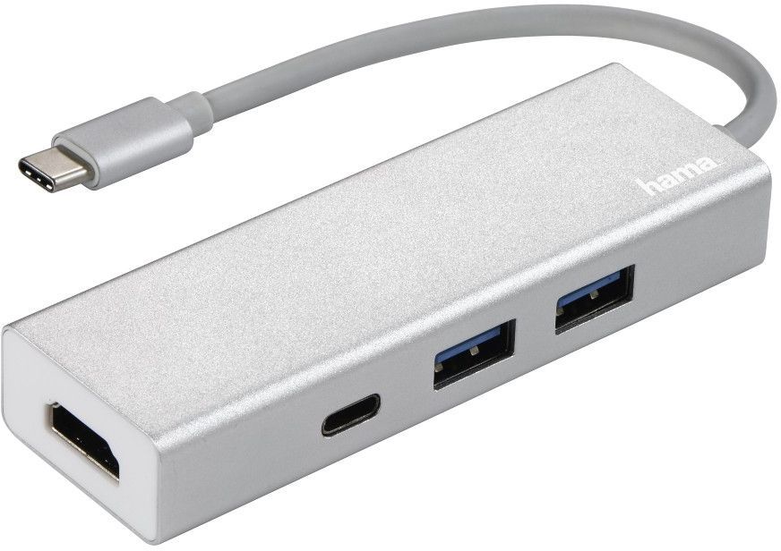 USB HUB Hama Aluminium (00135756) 3-port USB3.1