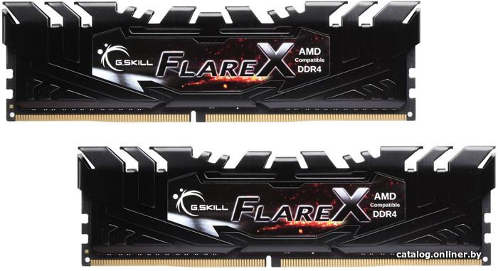 DDR4 16GB (2x8GB) PC-25600 3200MHz G.Skill Flare X (F4-3200C16D-16GFX) CL16 RTL