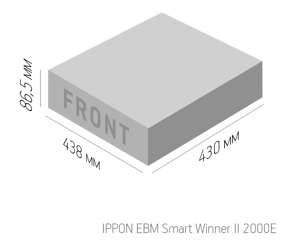 Аккумуляторная батарея для ИБП IPPON Smart Winner II 2000E BP 48В 14Ач [1192976]