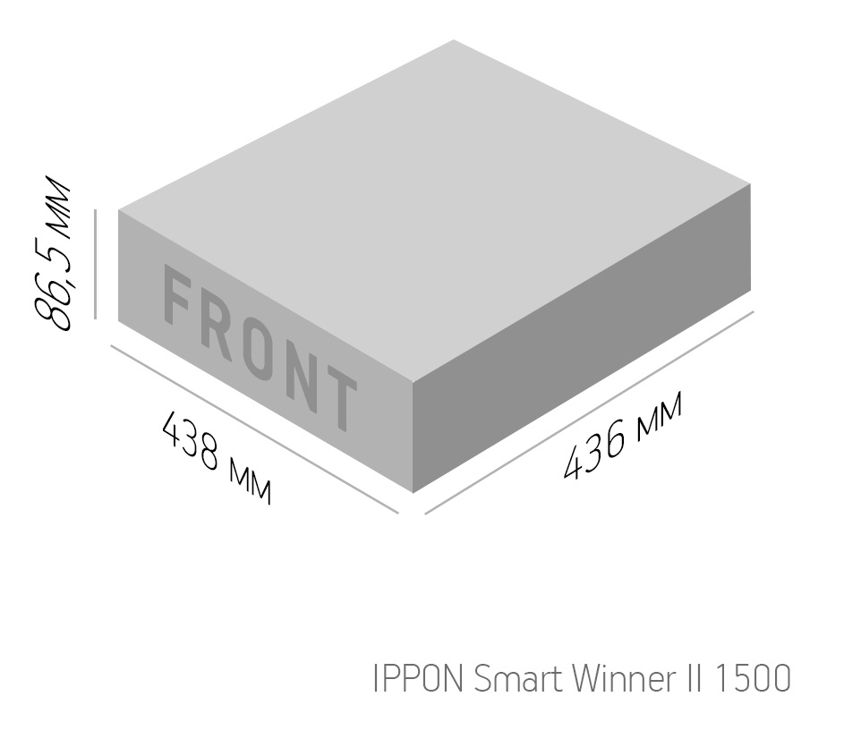 ИБП IPPON Smart Winner II 1500 1500ВA [1192978]