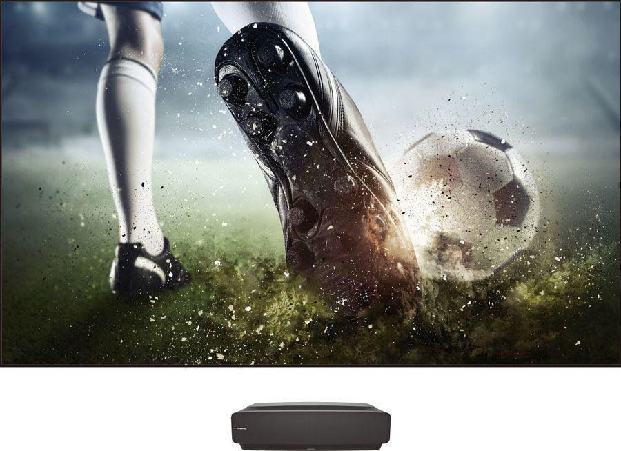 100" Телевизор Hisense Laser TV 100L5F-D12 4K Ultra HD черный СМАРТ ТВ ...