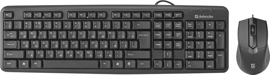 Клавиатура + мышь Defender Dakota C-270 (45270) USB Black