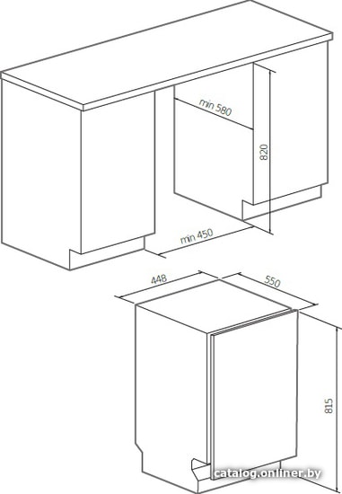 Посудомоечная машина Graude VG 45.1