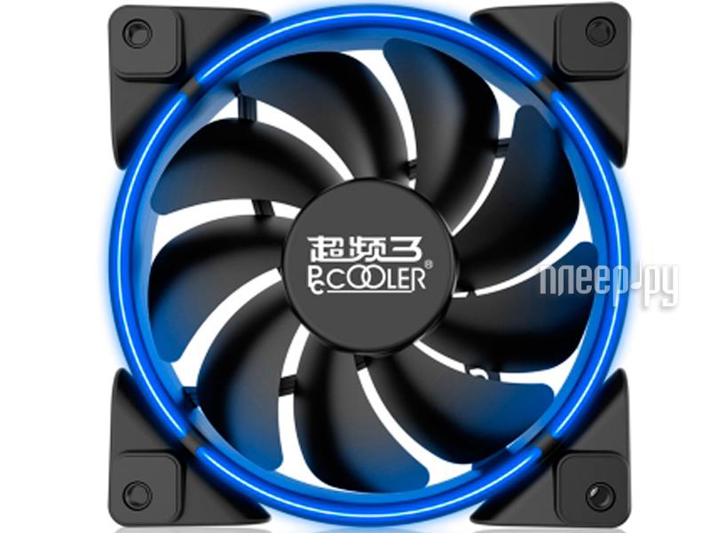 Вентилятор 120mm PCCooler CORONA BLUE