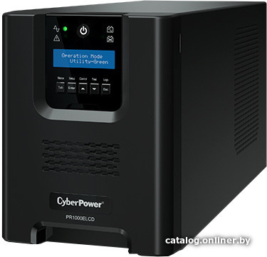 Источник бесперебойного питания CyberPower PR1000ELCD 1000VA/900W (8 IEC)
