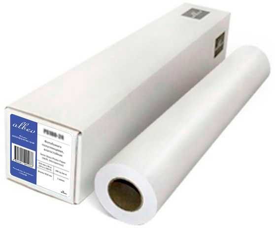 Бумага Albeo InkJet Paper Z80-24-6 втулка 50,8 мм, белизна 146%, Мультипак, 6 рулонов (0,610х45,7 м., 80 г/кв.м.) 