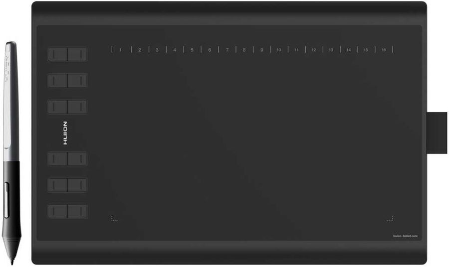 Графический планшет Huion H1060P Black (Б0035112)