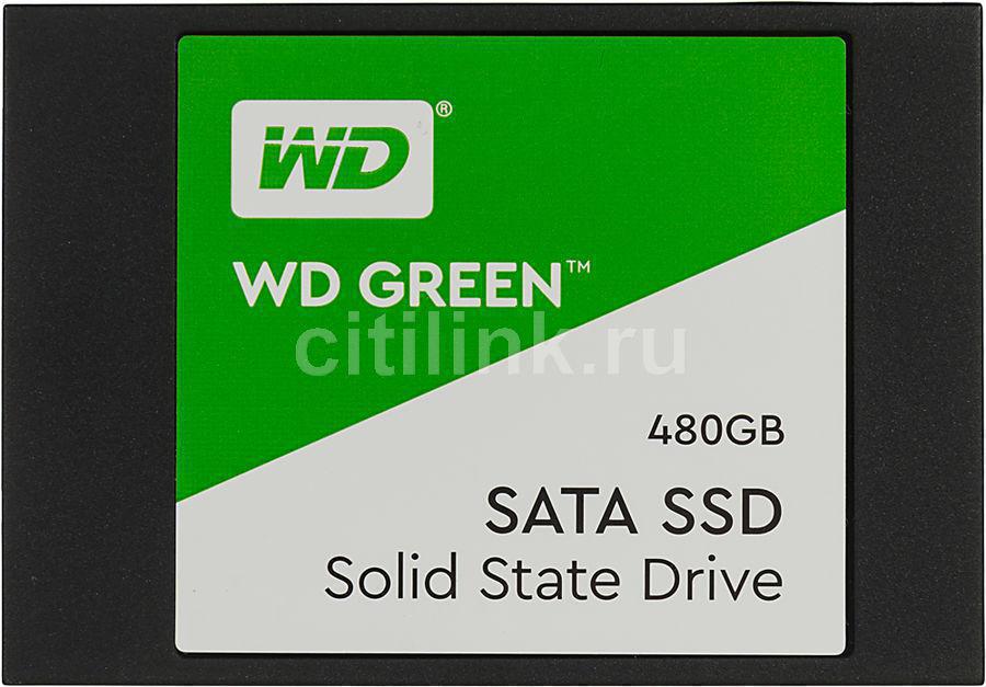 SSD 2,5" SATA-III WD 480Gb Green (WDS480G2G0A)