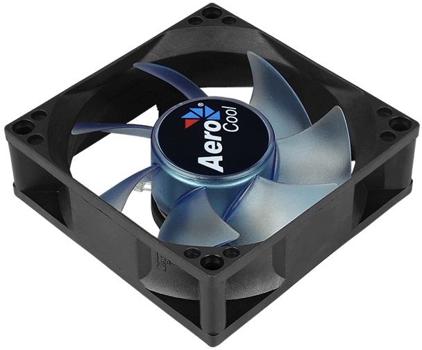 Вентилятор 80mm Aerocool Motion 8 Blue-3P RTL