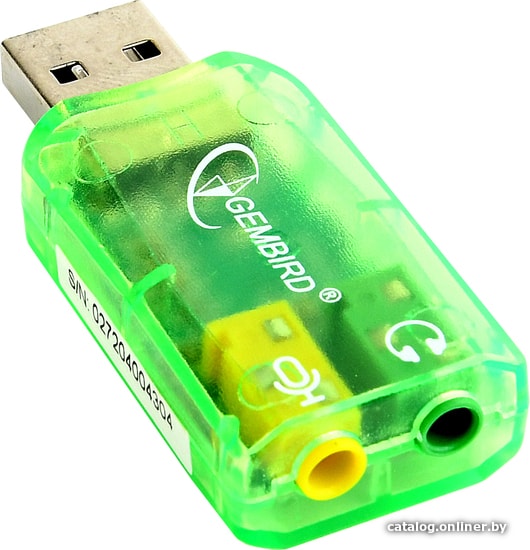 Звуковая карта USB Gembird SC-USB-01
