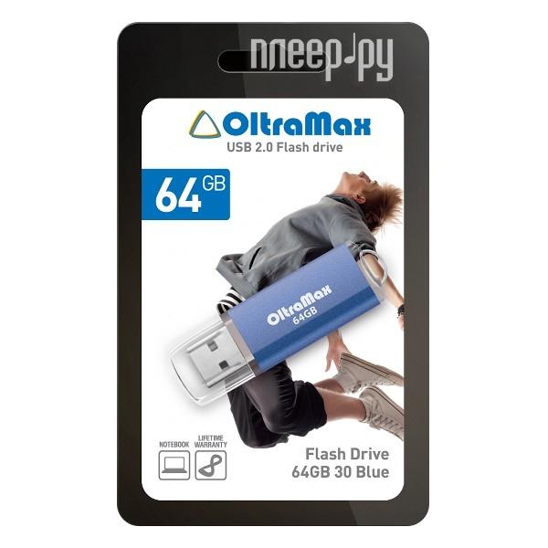 64 Gb OltraMax 30 OM-64GB-30-Blue USB 2.0