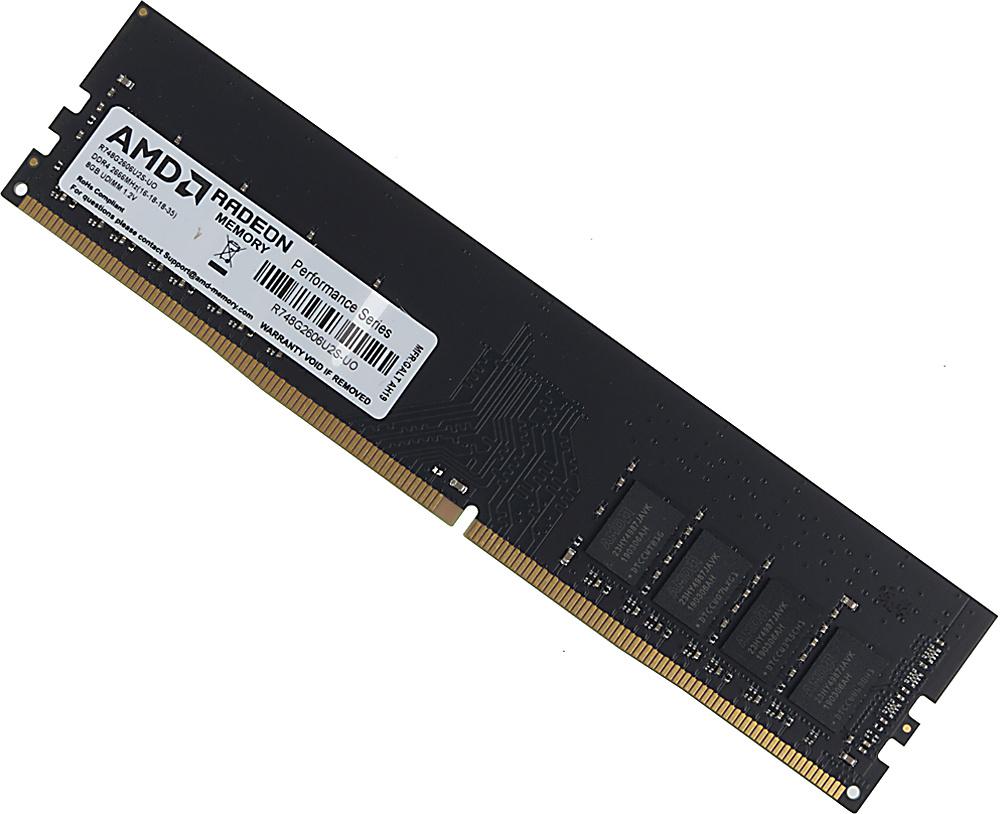 DDR4 8GB PC-21300 2666MHz AMD Radeon R7 Performance Series (R748G2606U2S-UO) CL16 1.2V OEM