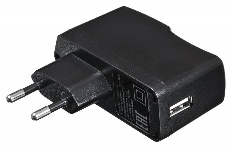 Зарядное устройство Buro XCJ-024-2.1A, 1xUSB, черный