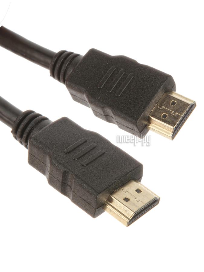Кабель HDMI-HDMI 0.5м 5bites (APC-200-005) v2.0, с позолоченными контактами