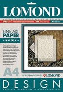 Фотобумага Lomond 0918041 A4/200г/м2/10л. глянцевая "Кожа" для струйной печати ярко-белая дизайнерская