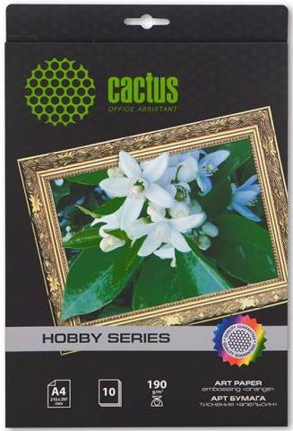 Фотобумага Cactus CS-DA419010 матовая А4 190 г/м2 10 листов