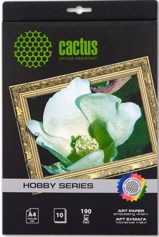 Фотобумага Cactus CS-DA419010L матовая А4 190 г/м2 10 листов