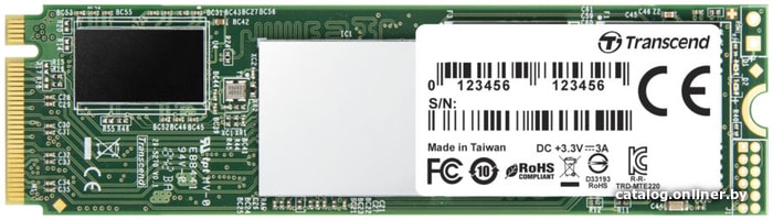 SSD M.2 Transcend 512Gb MTE220S (TS512GMTE220S) RTL