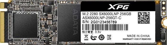SSD M.2 A-Data 256Gb SX6000 Lite (ASX6000LNP-256GT-C)
