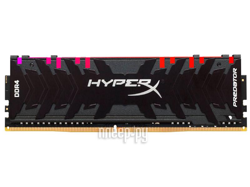 DDR4 16GB PC-24000 3000MHz Kingston HyperX Predator RGB (HX430C15PB3A/16) CL15 RTL