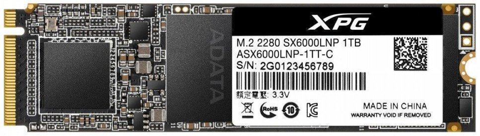 SSD M.2 A-Data 1Tb SX6000 Lite (ASX6000LNP-1TT-C)