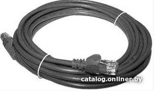 Патч-корд Lanmaster UTP LAN-PC45/U5E-10-GY вилка RJ-45 кат.5е 10м серый LSZH (уп.:1шт)