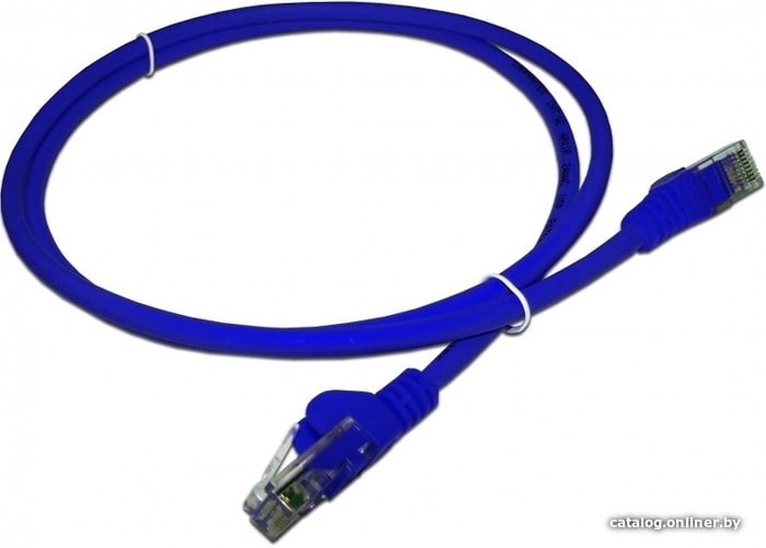 Патч-корд Lanmaster UTP LAN-PC45/U5E-1.0-BL вилка RJ-45 кат.5е 1м синий LSZH (уп.:1шт)