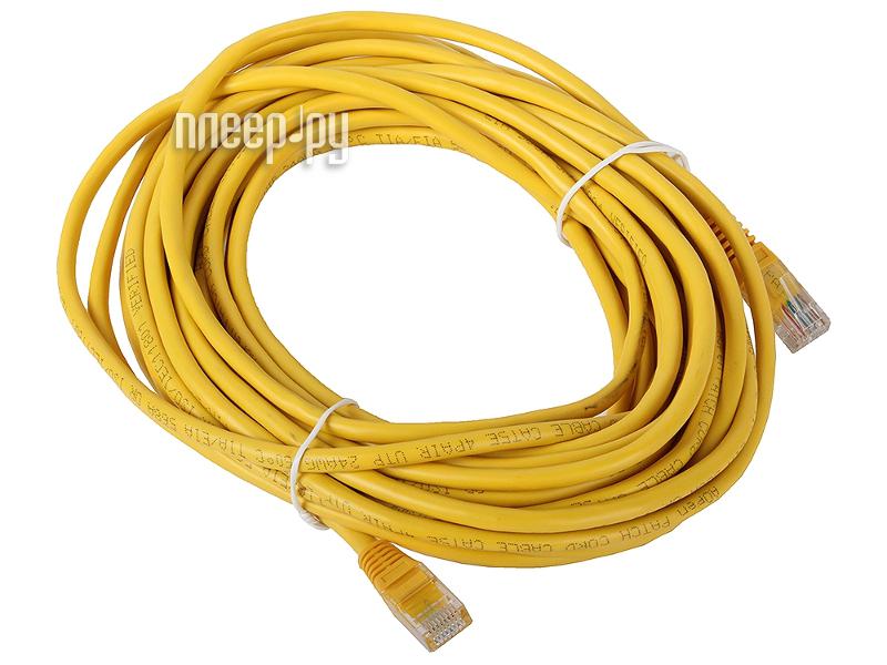 Патч-корд Aopen UTP кат.5е 10м желтый ANP511_10M_Y