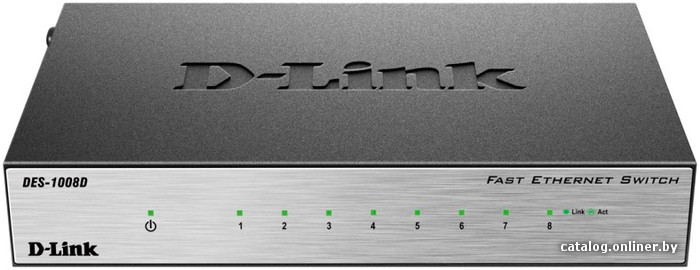 Switch D-Link DES-1008D/L2A 8-port 10/100Mbps OEM