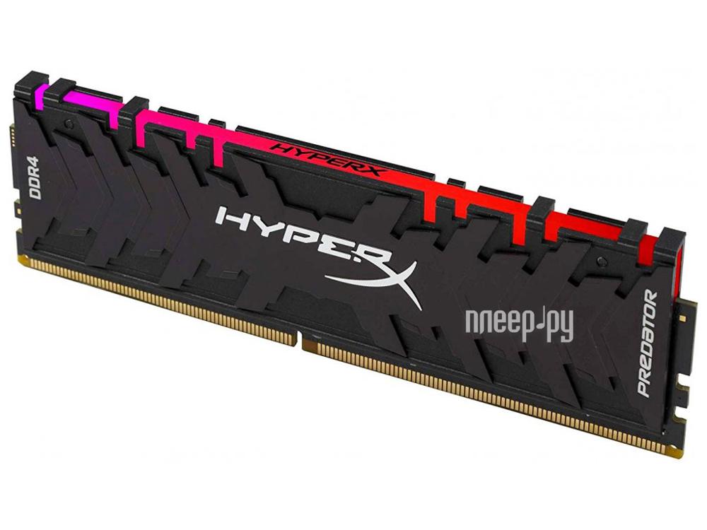 DDR4 16GB PC-25600 3200MHz Kingston HyperX Predator RGB (HX432C16PB3A/16) RTL