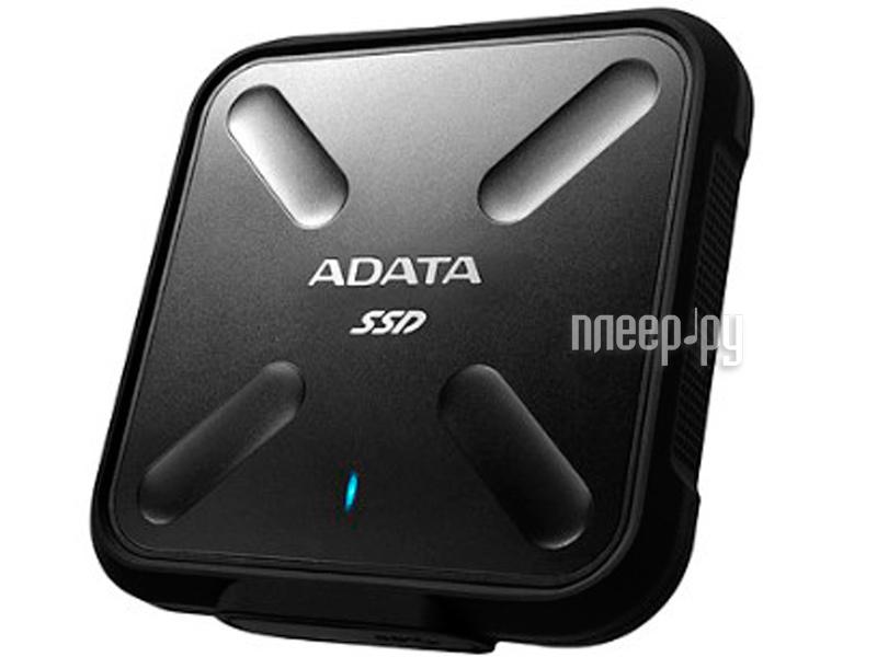 External SSD USB3.1 A-Data 512GB SD700 (ASD700-512GU31-CBK) Black RTL