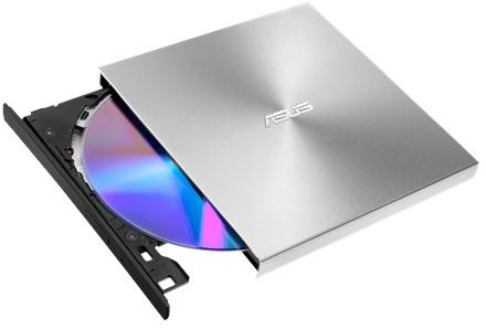 Привод External DVD±RW ASUS ZenDrive U9M SDRW-08U9M-U Silver (USB 2.0 Slim Drive, Лоток) RTL