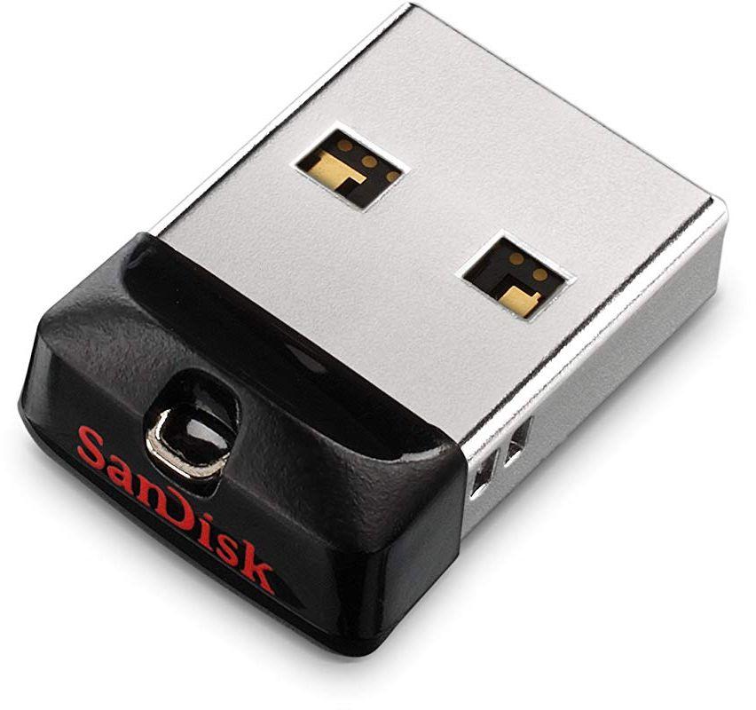 16 Gb SanDisk Cruzer Fit (SDCZ33-016G-G35) черный, USB2.0, RTL