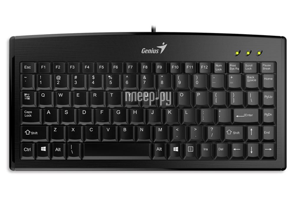 Клавиатура Genius LM-100 LuxeMate 100, USB, Black
