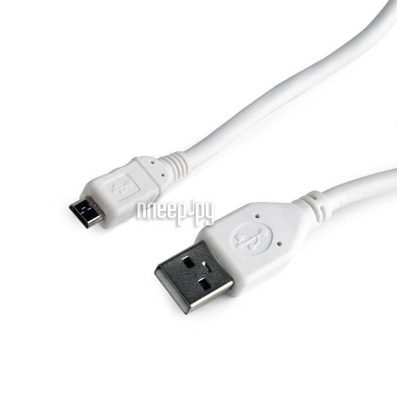 Кабель USB 2.0 Am-microB 1,0m Gembird (CC-mUSB2-AMBM-1MW)