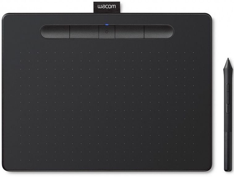 Графический планшет Wacom Intuos M Bluetooth Black CTL-6100WLK-N (СТБ)