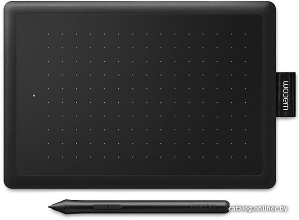 Графический планшет Wacom Bamboo One Small (CTL-472-N) Black-Red (СТБ)