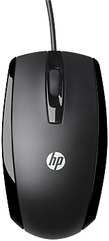 Мышь HP X500 Wired Mouse E5E76AA полноразмерная мышь для ПК, проводная, USB, сенсор оптический, 3 кнопки, колесо с нажатием, цвет черный
