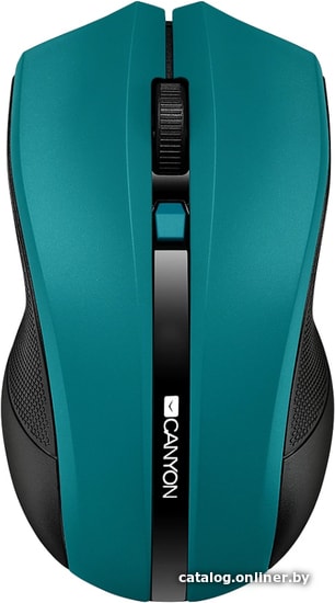 Mouse Wireless Canyon CNE-CMSW05G, 2.4Ghz wireless OpticalP Mouse with 4 buttons, DPI 800/1200/1600, зеленый CNE-CMSW05G
