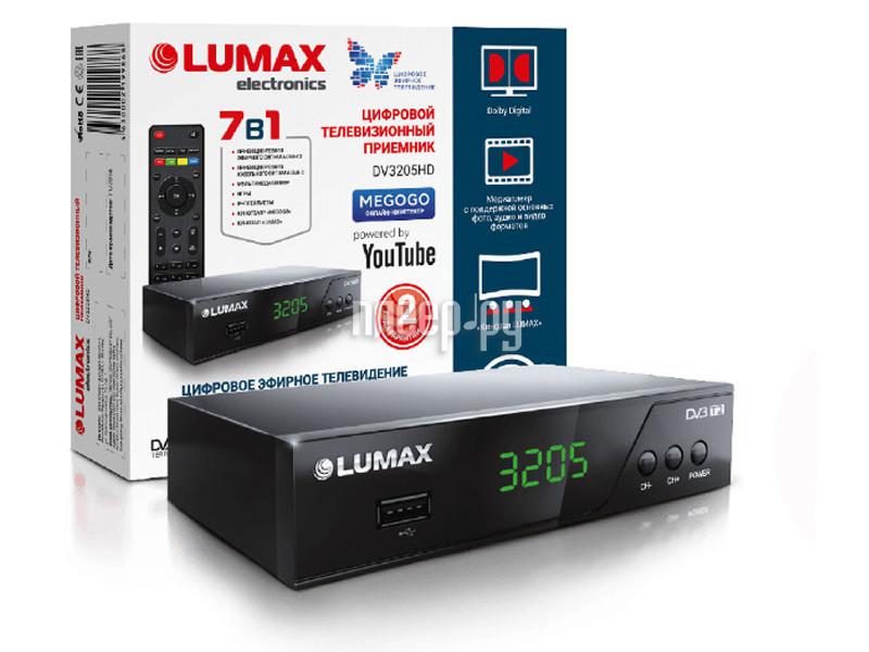 Ресивер DVB-T2 LUMAX DV3205HD