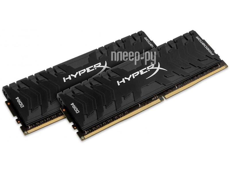 DDR4 32GB KITof2 PC-25600 3200MHz Kingston HyperX Predator (HX432C16PB3K2/32) CL16 RTL