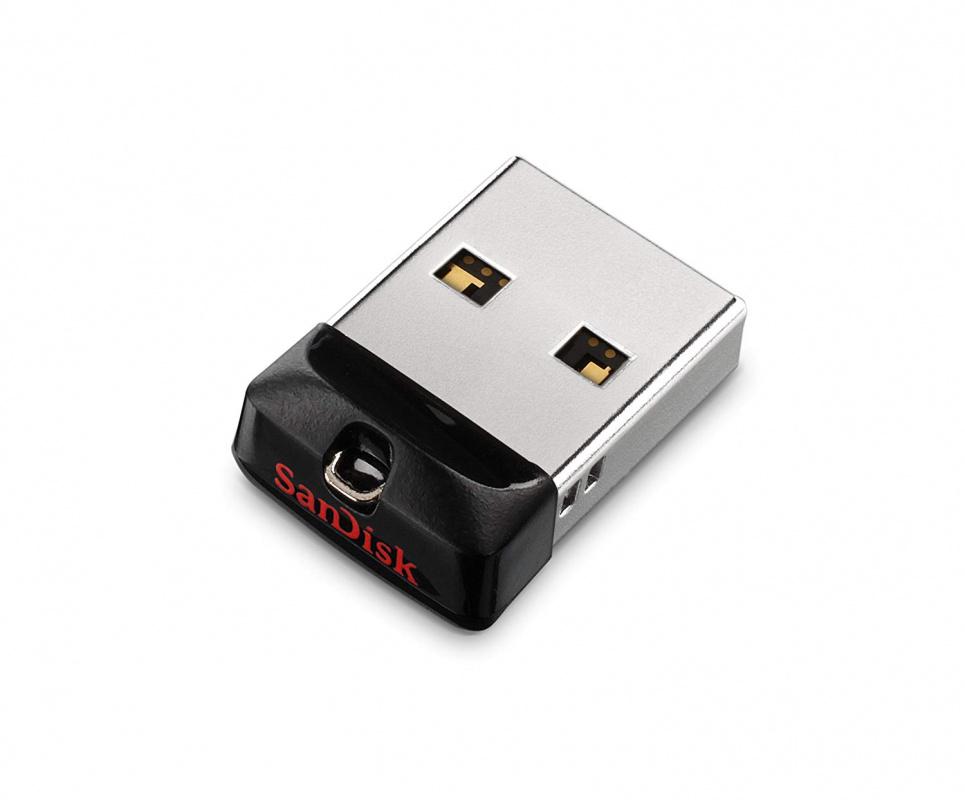 32 Gb SanDisk Cruzer Fit (SDCZ33-032G-G35) черный, USB2.0