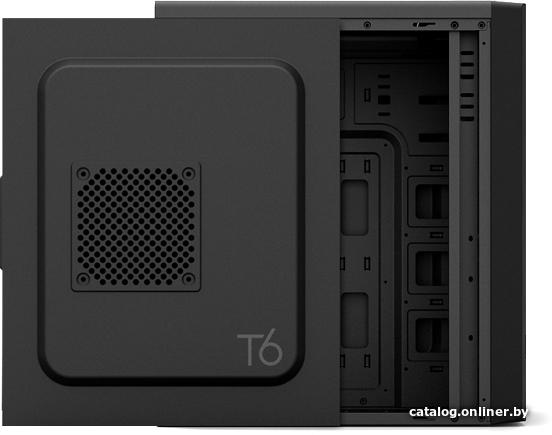 Корпус ATX Без БП Zalman T6 Black OEM