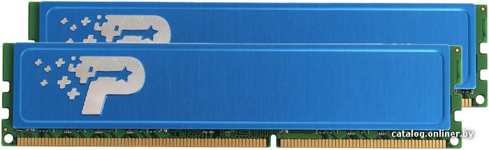 DDR III 16384MB KITof2 PC-12800 1600MHz Patriot Signature PSD316G1600KH (CAS 11, 1.5 В, радиатор)