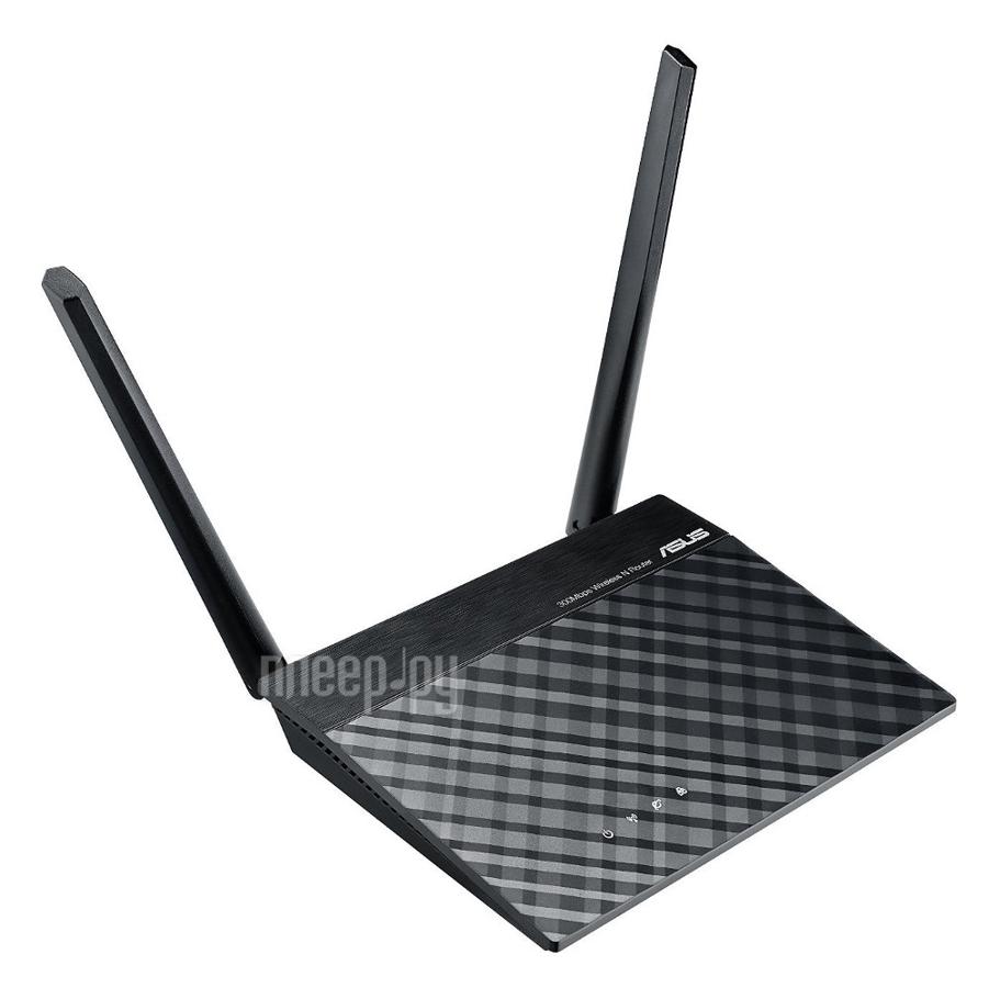 Wireless Router ASUS RT-N11P (WiFi 300Мбит/сек. + 4 порта LAN 100Мбит/сек. + 1 порт WAN 100Мбит/сек.) RTL