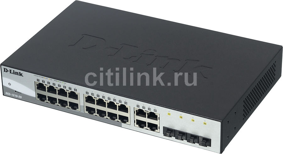 Switch Gigabit D-Link 16-port DGS-1210-20/C1A OEM