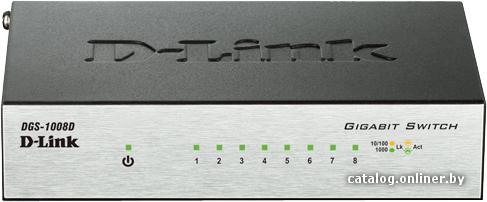 Switch Gigabit D-Link 8-port DGS-1008D/I2B RTL