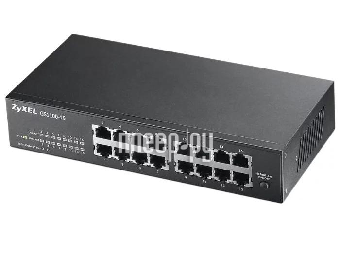 Switch Gigabit ZyXEL 16-port GS1100-16 RTL